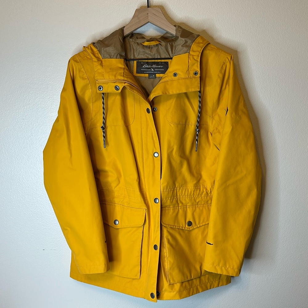 Eddie Bauer Women's Charly Jacket, Marigold Color, Size Medium